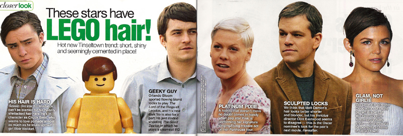 Illustration for article titled This Week In Tabloids: Brad & Angie Fake It While Jen & Gerard Make It